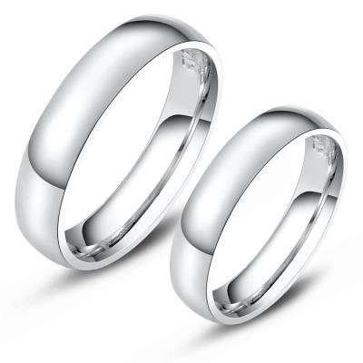 China Romantic Wholesale Hot Sale Titanium Ring 2mm Stainless Steel Women Steel Rings for sale