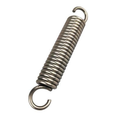 China Metal Double Coil Type Long Hooks Extension Coil Spring With Double Hook for sale