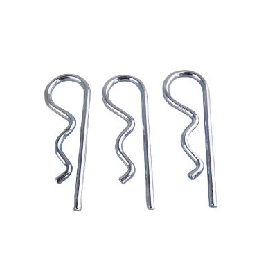 China Good Quality Custom Spring Loaded Stainless Steel Lock Pin Hose Clip, R Shape Pin Buckle Clip With Good Price Customer's Requst for sale