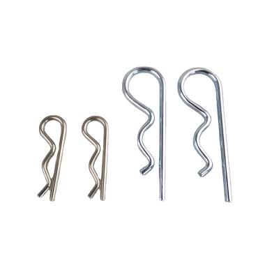 China Custom Spring Locking Key Hair R Shape Spring Rod Customer's Requst for sale