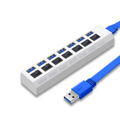 China USB Hub 3.0 Multi USB Hub 3.0 Left Multi USB Splitter 4/7 Extender For PC Computer Laptop Accessories USB 3.0 Hub for sale