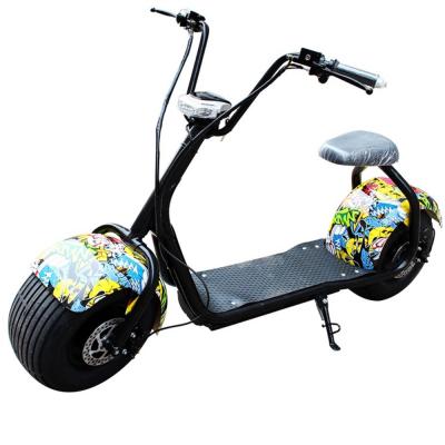 China 2019 EU market 18*9.5 inch TOP 1 tire LUQI electric scooter 3000w sale citycoco for sale