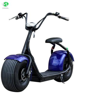 China e Netherland 1500w 12ah warehouse citycoco unisex scooter with EEC COC ElektroRoller for sale