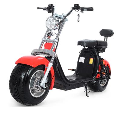 China 1000w citycoco electric scooter with ce , 2 wheel electric scooter citycoco 18*9.5 inch for sale