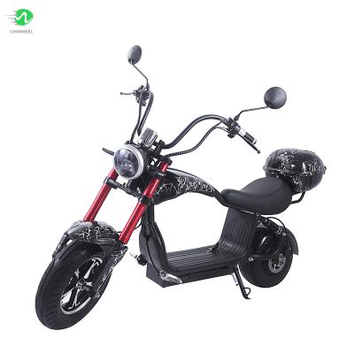 China Citycoco unisex e 1000w 48V 12ah for EEC electric scooter with rear view mirror and light for sale