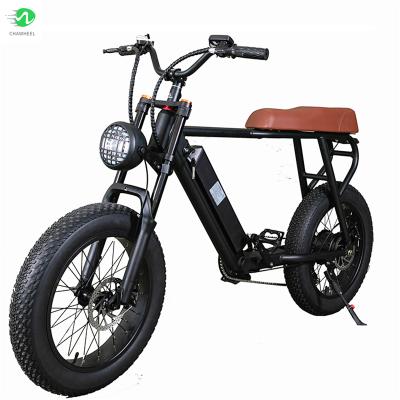 China Cheap c aluminum alloy 20 inch fat tire e electric bicycle 500w 48v electric bicycle for sale