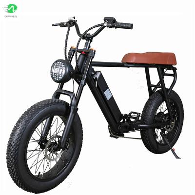 China Aluminum alloy c most popular fat alloy frame 20 inch 500W mountain bicycle ebike 48V electric bike for sale