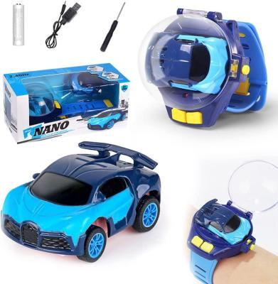 China Mini Electric Toy Car Watch Remote Control Car Toy Racing Game Cartoon With RC Watch Car Racing Radio Control RC Remote Control Toy For Boy for sale