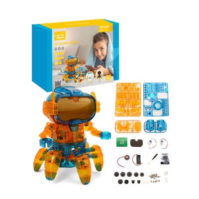 China Smart Toy Robot OEM Diy Assembly Robot Radio Control Programming Rod Toys Artificial Intelligence Smart Robot For Kids for sale