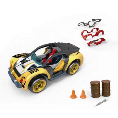 China Preschool Eductional Toys DIY To Build Your Own Car Set Set Shell Metal Toy Model Cars Educational Toys For Kid for sale