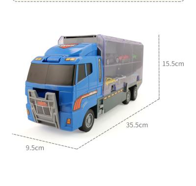 China Mini Truck Toys Vehicles Car Set Container Construction Truck Diecast Toys for sale