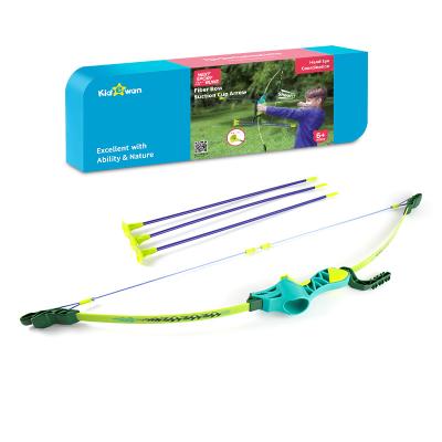 China Ourdoor Game Child Mini Archery Toy Gift Recurve Bow Set To Suck Arrow Shooting Games Archery Set for sale