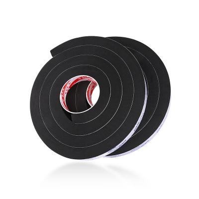 China Automotive Adhesive Backed Crash Proof Epdm D-shape Car Door Seal Windproof Strip for sale