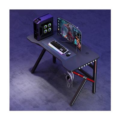 China Free Sample Adjustable (Height) Modern Table Furniture Home Z K Form E-sports Gamer Packing Physical Channels Table Design Gaming Computer Desk for sale