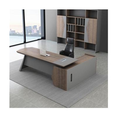 China Other Model: D2806 L Shape Luxury Modern Manager Manger Ceo Boss Office Furniture Table Set Executive Desk for sale