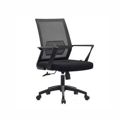 China (Height) Beijing Factory Adjustable 2011 Model Lumbar Support Staff Task Swivel Back Comfortable Office Chair for sale