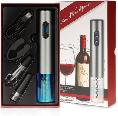 China USB Wine Opener Wine Opener Corkscrew Wine Opener Wedding Gift Wireless Electric Stainless Steel NC; ZHE for sale