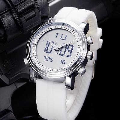 China Custom Logo Water Resistant SINOBI Wrist Watch Chronograph Luxury Classic Men's Quartz Steel Strap S9663G Watches for sale