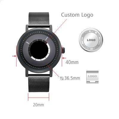 China Creative Water Resistant SINOBI Mnes Watch S9800G Create Your Own Brand Stainless Steel Strap Men's Watch Minimalist Single Dial Men's Watch for sale