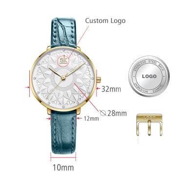 China SHENGKE Automatic date lovers hand watch K0149L couples watch ladies alloy quartz mens wedding watches custom saat for sale