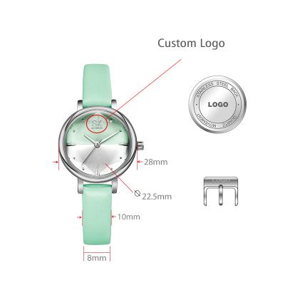 China SHENGKE Water Resistant Fashion Chain Wrist Watch K8009 Watches Women Wrist With Logo Waterproof Ladies Watch Custom Made for sale