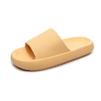 China Fashion Trend Women Slippers Home Soft Toe Quick Drying Shower Slippers Open EVA Beach Spa Pool Bathroom Sandals Extra Thick Non-Slip Slippers for sale