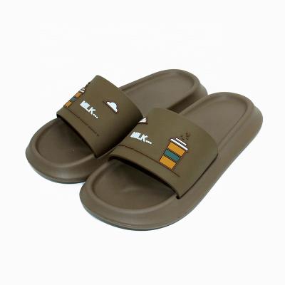 China Home fashion trend style fashion personality characteristics men's and women's popular simple comfortable non-slip leisure EVA plastic slippers for sale