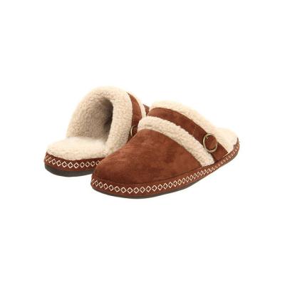 China Fashion\comfortable\durable high quality suede anti-skid indoor slipper with factory price for sale