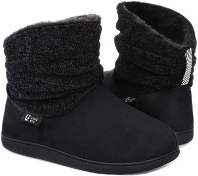 China 2022 Warm Fur Ladies Winter Comfort Breathable Home Boots For Women Slipper Boots Indoor Outdoor Factory Shipped Directly for sale