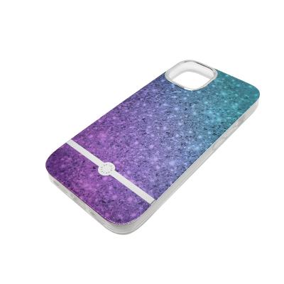 China Lovely Girls Shockproof Silicon Square OEM Holographic Cell Phone Case For Iphone Oppo Vivo Samsung for sale