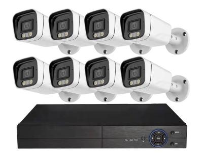 China NIGHT VISION H.265 2MP Outdoor AHD Analog Video Security CCTV Camera 1080P HD Fixed System 8CH AHD DVR Camara Kit Low Price for sale