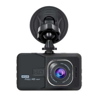 China PAN-TILT 1080p hd dual lens 3 inch G-sensor Vehicle Car DVR Black Box Dash Camera for sale