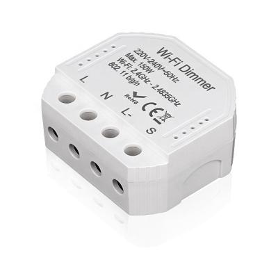 China Convenient Dimmer Module Wireless Wifi Switch Compatible with Alexa Google Home IFTTT, IOS Android APP Remote Control Switch Weaker for sale