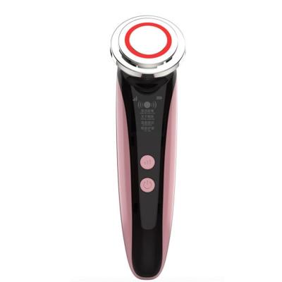 China Skin Tightening Light EMS Cheap Multiple Electric Ion Vibration Photon Beauty Massager Multifunction Facial Instrument for sale