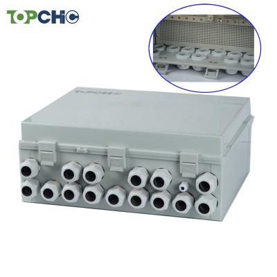 China Electric Power Transmission TOPCHIC Electric Power Cable Enclosure IP66 Underground Plastic Waterproof Junction Box for sale