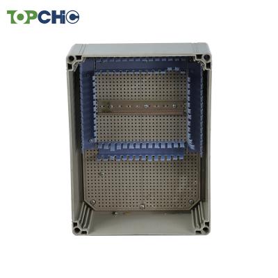 China New Product Electric Power Transmission TOPCHIC Corrosion Resistant PVC IP65 Outdoor Igniting Electrical Cabinet Solar Junction Box for sale