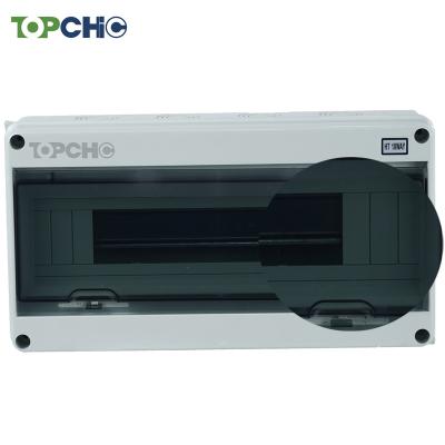 China Electric Power Transmission TOPCHIC HT 18 Ways IP66 Fiber ABS Power Electrical Material Supplies Low Voltage Distribution Box for sale