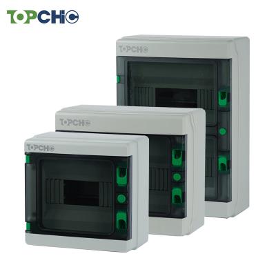 China Electric Power Transmission TOPCHIC IP65 Exclusive in Mall Residences Ignition Box High Grade Electrical Switch Box, Plastic Fiber Terminal Distribution Box for sale