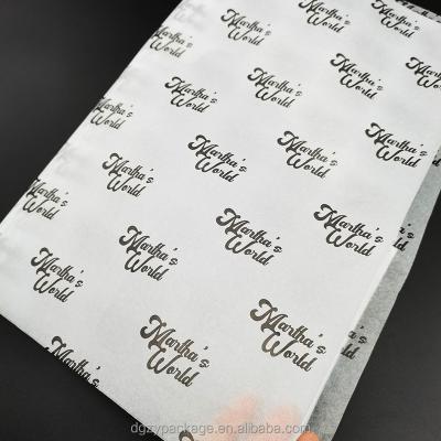 China Recycled Materials Printed Tissue Paper For Business White Background Clothing Tissue Paper Printing Gift Wrapping Paper for sale