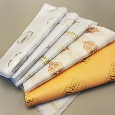 China Recycled Materials Tissue Manufacturers Custom Patterned Logo Recycled Luxury Gift Biodegradable Wrapping Paper for Gifts for sale