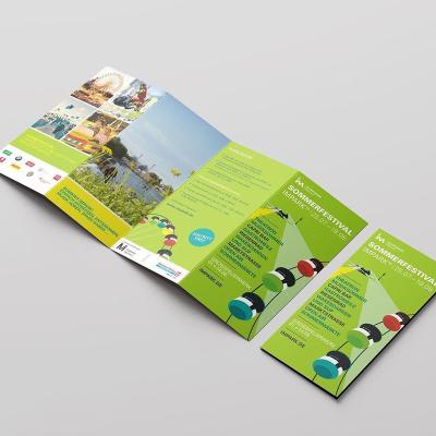 China Gift.Shopping.Food.Candy. Agriculture Custom Design Art Paper Food Promotional Flyers Folded Brochure Booklet Leaflet for sale