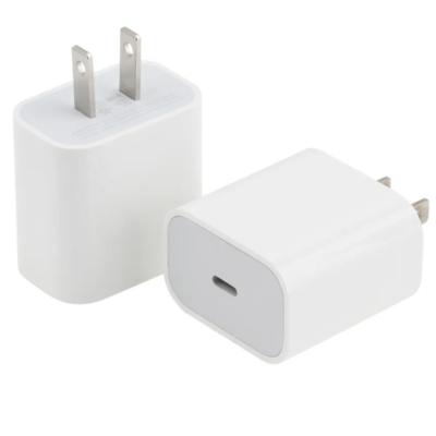 China Official PD 3.0 Portable Free Shipping Safety 20W Fast Charger For iPhone14 13 12 11 Type-C Power Adapter US Plug USB-C Fast Charger for sale