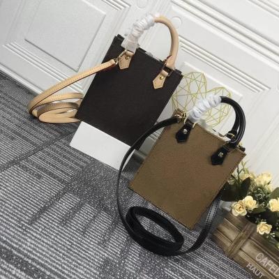 China Luxury Messenger Bags With Box Flower Pouches Fashion Genuine Leather Cross Clip Motion Sensing Designers Women's Women Handbags Old - Mini Body Bags for sale