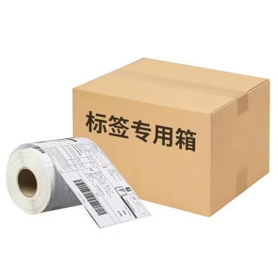 China Thermal Label Stickers Shipping Label Rolls Self Adhesive 100mm*150mm for sale