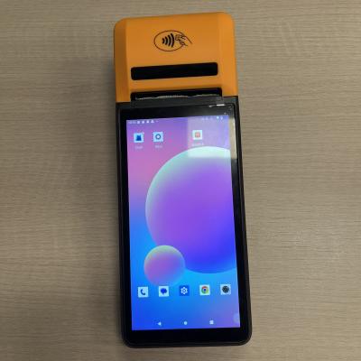 China Orange Android12/13 Handheld Pos Touchscreen Five Point Capacitive for sale