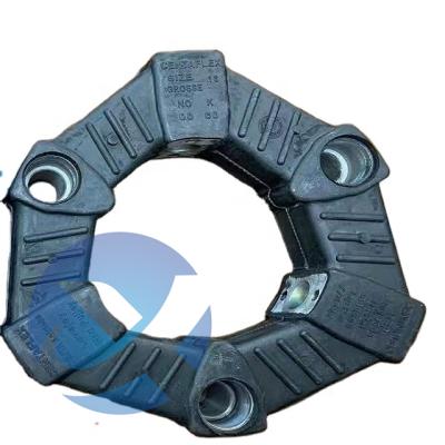 China Excavator Rubber Coupling 778322 Excavator Connecting Coupling Assy Size 8 &16 for sale