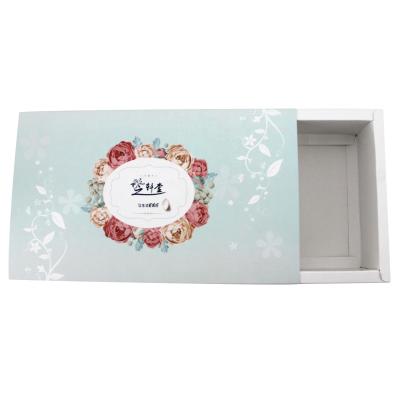 China 2021 Customs Recyclable Logo Printing Folding Paper Box , Snack Packing Box for sale