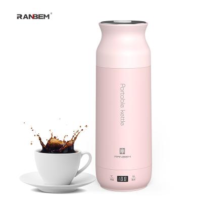 China Keep RANBEM Hot 5 Minutes Quickly Boil Powered Multi Function Kettle Mini Boiler Travel Cup Portable Kettle One For Office for sale