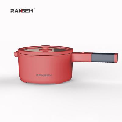 China RANBEM 2022 Outdoor Hot Sale Electric Cooker Hot Pot All In One Electric Multi Nonstick Frying Pan For Japanese Korean for sale