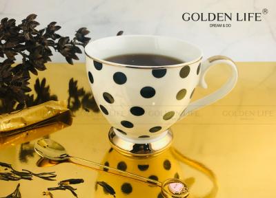 China 2020 Elegant Ceramic Tea Cup  New Bone China Custom Coffee Mugs for sale